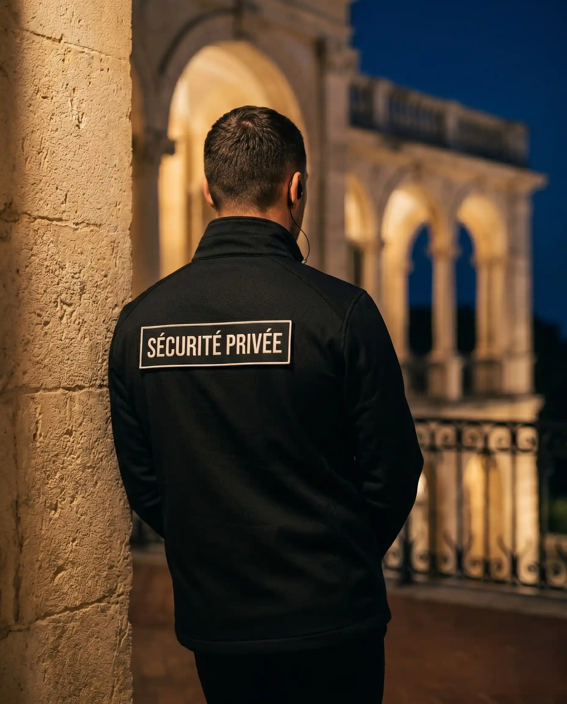 Agent FOR LIONS SECURITY en mission — exigence et standard professionnel
